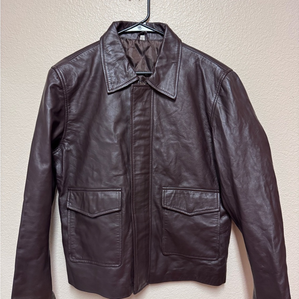 Brown Leather Jacket